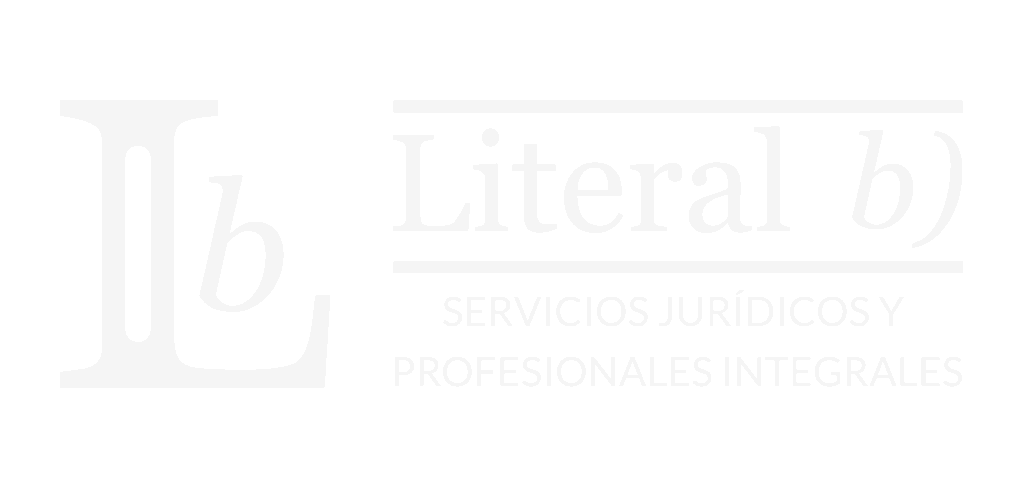 logotipo literal b - horizontal blanco