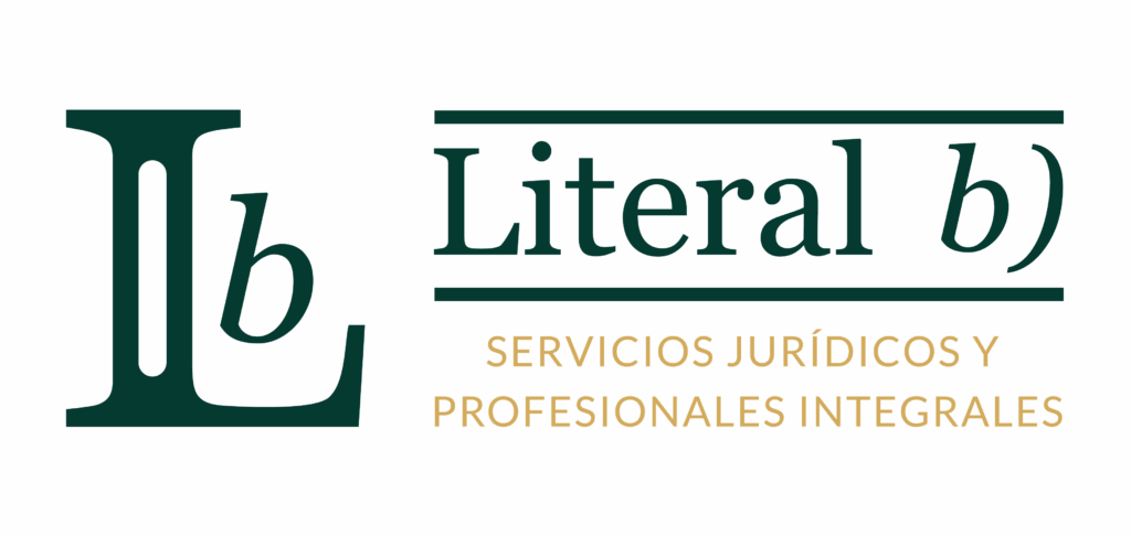 literal b - logotipo colores